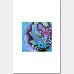 Dragon Fish Posters and Art